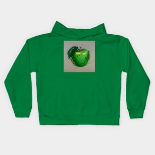 Granny Smith Apple Kids Hoodie